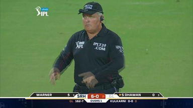 M59: GL vs SRH – Shikhar Dhawan Wicket