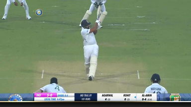IND vs BAN 2019, 2nd Test, Day 1: Rohit Sharma Six
