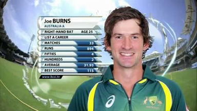 Aus ‘A’ vs SA ‘A’ – 1st ODI : Joe Burns - 63*