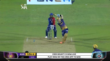 M19: KKR vs DC – Sam Billings Six