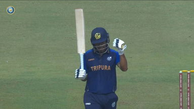 SMAT 2025, Saurashtra vs Tripura: Mura Singh's fighting knock of 56(32) for Tripura