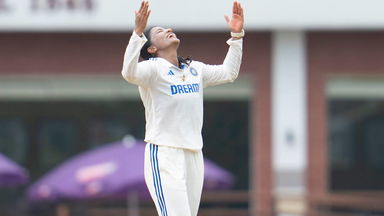 8/77: Sensational Sneh Rana lights up Chennai with maiden Test fifer