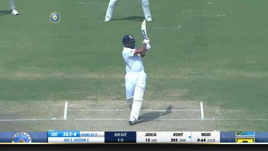 IND vs SA 2019, 3rd Test, Day 2: Rohit Sharma Six