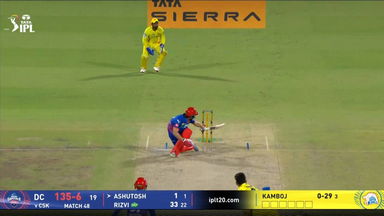 IPL 2026 M48: DC vs CSK - Ashutosh Sharma Six