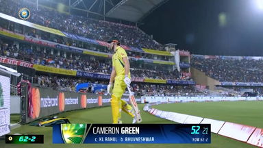IND vs AUS 2022, 3RD T20I: Cameron Green  Wicket