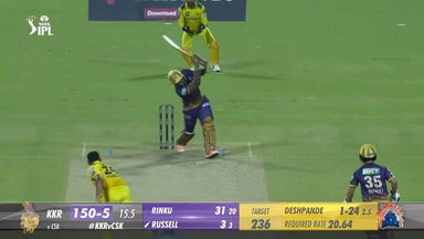 M33: KKR vs CSK – Andre Russell Six