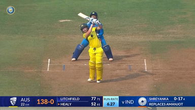 IND-W vs AUS-W 2023-24, 3rd ODI: Alyssa Healy Six