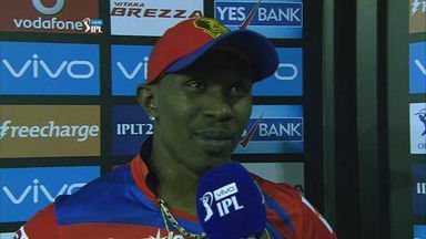 M3: KXIP vs GL – Dwayne Bravo Interview