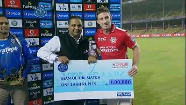 M18: RR vs KXIP – Man Of The Match – Shaun Marsh