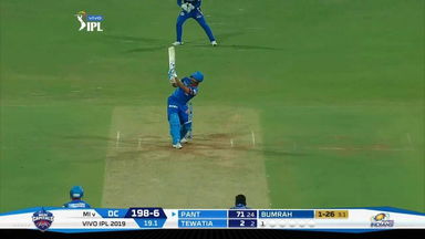 M03: MI vs DC –  Rishabh Pant Six