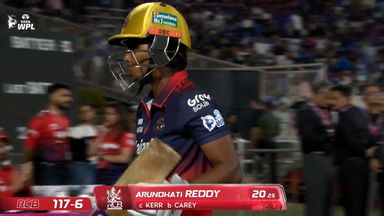 Wicket: Match 1, Mumbai Indians vs Royal Challengers Bengaluru, WPL 2026: Arundhati Reddy Wicket