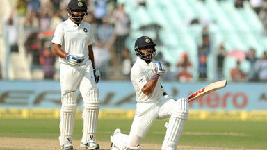 Virat Kohli's fluent 18th Test ton