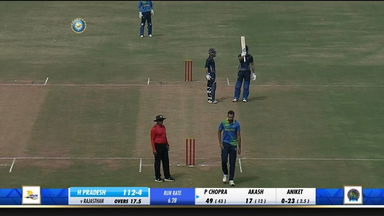 Prashant Chopra's 48-ball 53 against Rajasthan