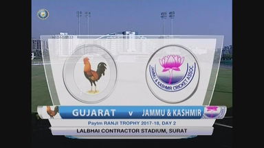 Ranji Trophy 2017-18: Gujarat vs Jammu & Kashmir - Day 2 Highlights