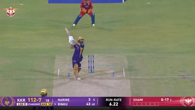 IPL 2026 M38: LSG vs KKR - Rinku Singh Six