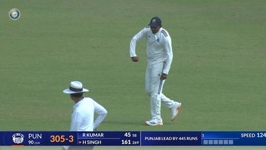 COL C K NAYUDU TROPHY 2024-25, Punjab vs Rest of India, Final, Day 3: Match Highlights