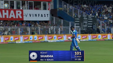 IND vs WI 2026, 2nd ODI: Rohit Sharma Wicket