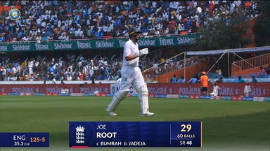 IND vs ENG 2024, 1ST Test: Joe Root Wicket