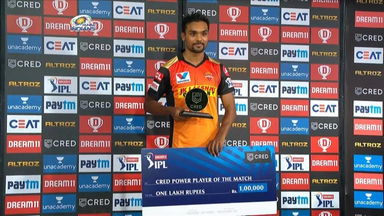 M17: MI vs SRH – CRED Power Player of the Match – Sandeep Sharma