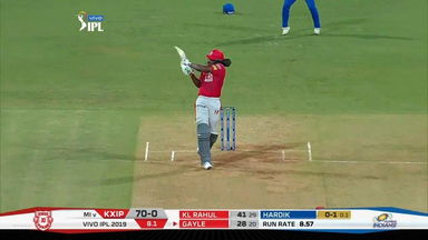 M24: MI vs KXIP – Chris Gayle Six