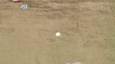 M28: MI vs RPS – Karn Sharma Wicket