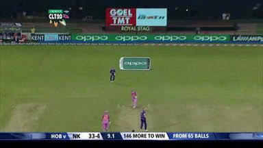 CLT20 2014 M9: HOB vs NK  –   Super Sixes