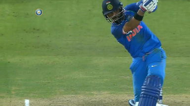 IND vs WI 2018, 2nd ODI: Virat Kohli Six