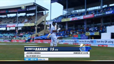 IND vs SA 2019, 1st Test, Day 2: Ajinkya Rahane Wicket