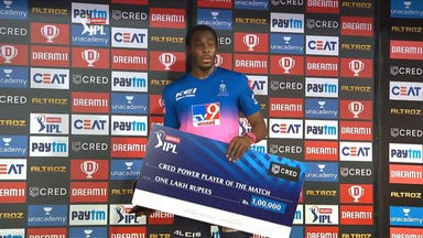 M23: RR vs DC – CRED Power Player of the Match – Jofra Archer