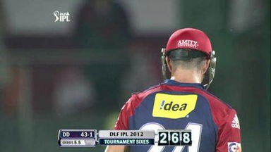 Match 27 DD vs PWI – Pietersen's 2nd Six