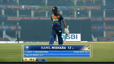 IND vs SL 2022, 1ST T20I: Kamil Mishara Wicket