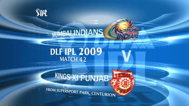 IPL 2009 Match 42 Highlights MI vs KXIP