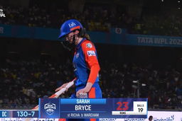 Wicket: Match 4, Delhi Capitals vs Royal Challengers Bengaluru, WPL 2025: Sarah Bryce Wicket
