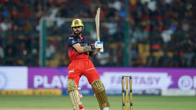 Fours x 4! Chase master Kohli gets going