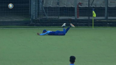 Syed Mushtaq Ali Trophy 2022 QF4 : Absolute stunner: Yashasvi Jaiswal's outstanding diving catch