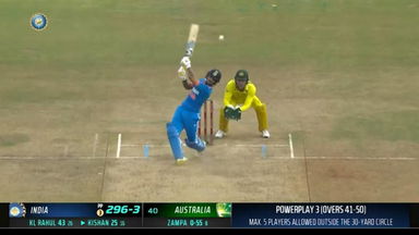 IND vs AUS 2023-24, 2ND ODI: Ishan Kishan Six