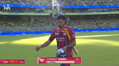 IPL 2026 M53: CSK vs LSG - Himmat Singh Wicket