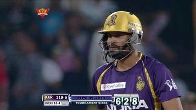 M72: SRH vs KKR – Yusuf Pathan Six