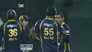 Match 15 KKR vs RR – Shah's Wicket