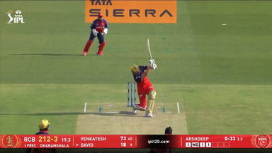 IPL 2026 M61: PBKS vs RCB - Tim David Six