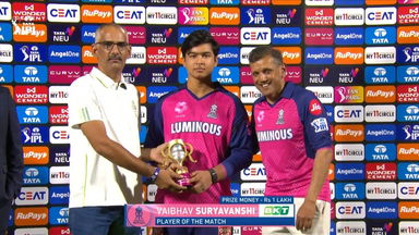 IPL 2025 M47: RR vs GT - Player of the Match - Vaibhav Sooryavanshi