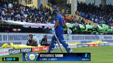 IND vs AUS 2023, 2ND ODI: Mohammad Shami Wicket