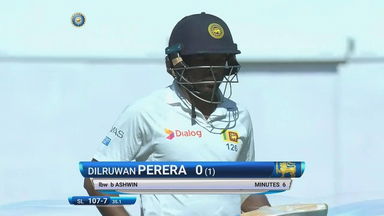 IND vs SL 2017, 2nd Test Day 4: Dilruwan Perera Wicket