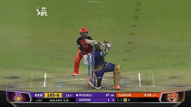 M61: KKR vs SRH – Andre Russell Six