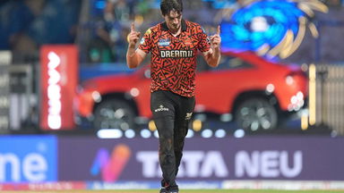 Captain Pat Cummins keeps SRH afloat with 3/26