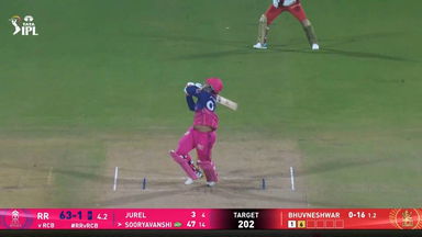 IPL 2026 M16: RR vs RCB - Vaibhav Sooryavanshi Six