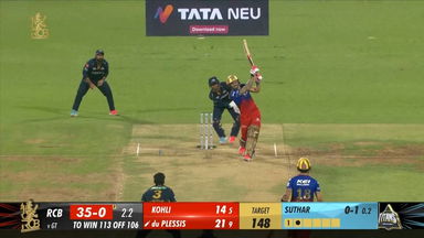 M52: RCB vs GT – Faf Du Plessis Six
