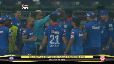 Watch: Super Over, Super finish for Delhi Capitals in IPL 2020