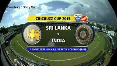 SL vs India, 2nd Test - Day 1 : Session 3 highlights