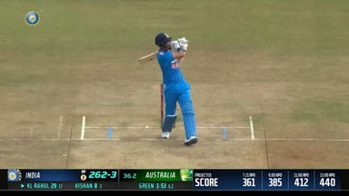 IND vs AUS 2023-24, 2ND ODI: K L Rahul Six